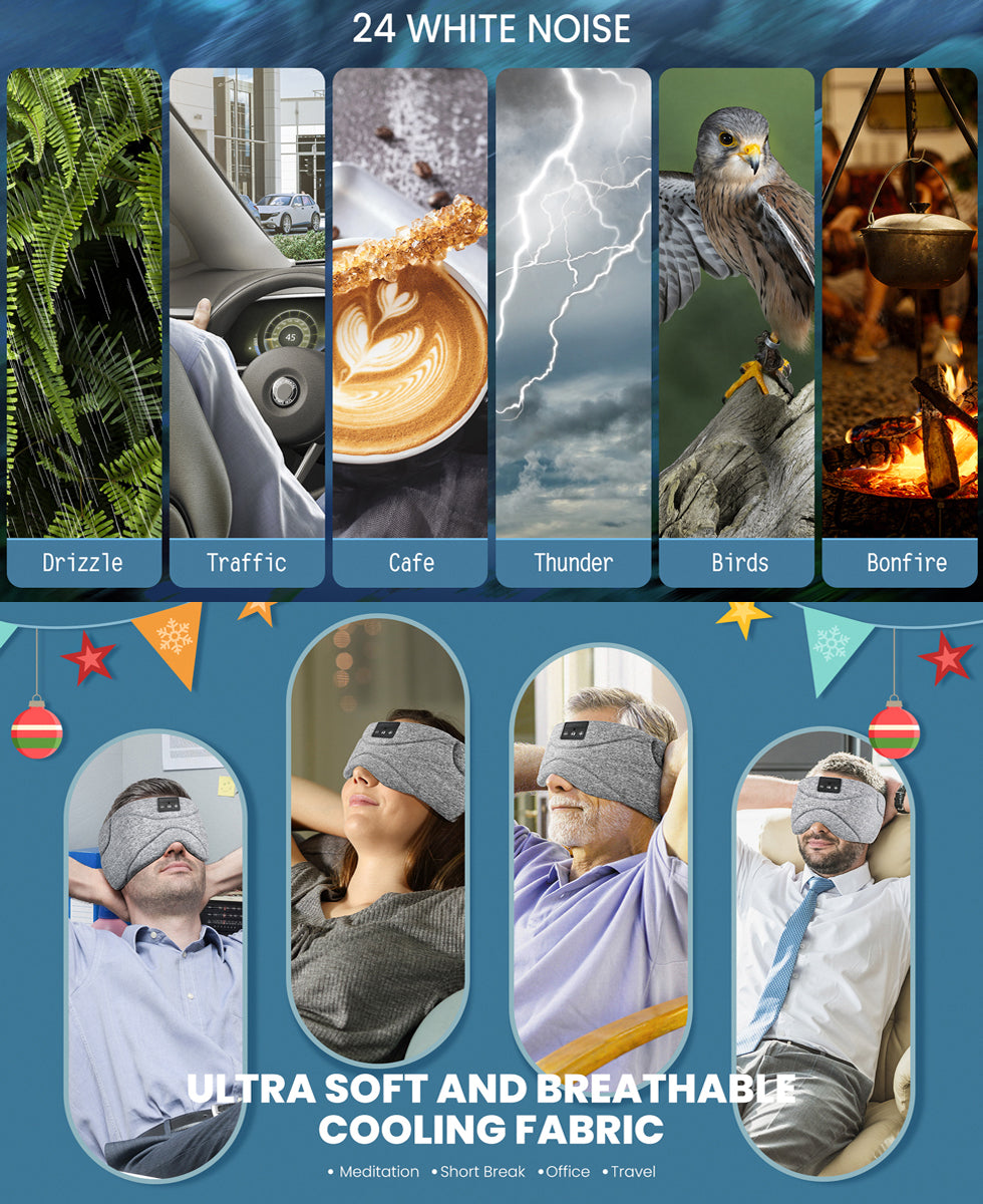 Elektrisch Verwarmend Oogmasker — Slaap & Ontspanning