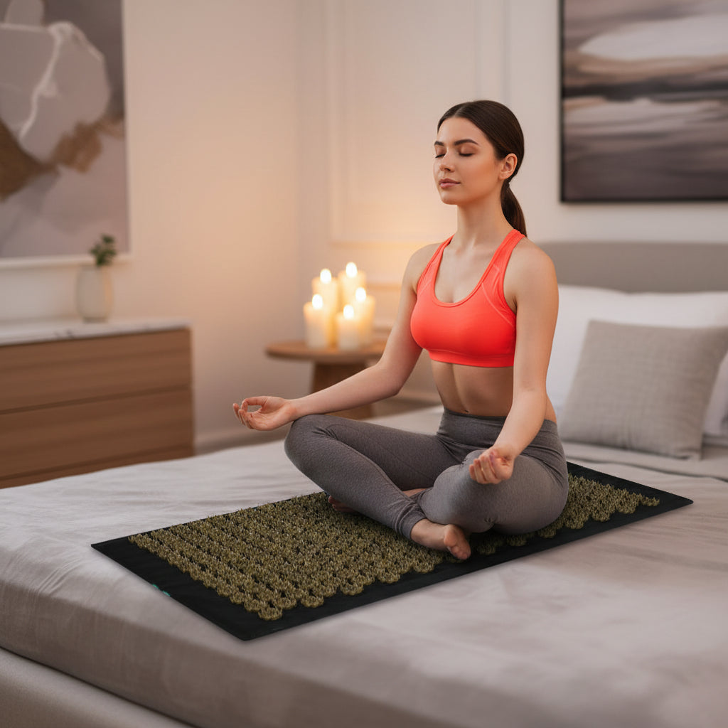 Acupressuurmat + Nekkussen Set — Spa Gevoel Thuis