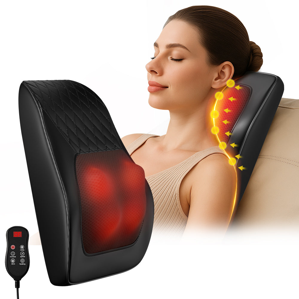 Shiatsu Nekmassage Kussen — met Warmtefunctie
